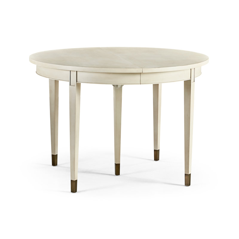 Synodic Extendable Solid Wood Top Dining Table